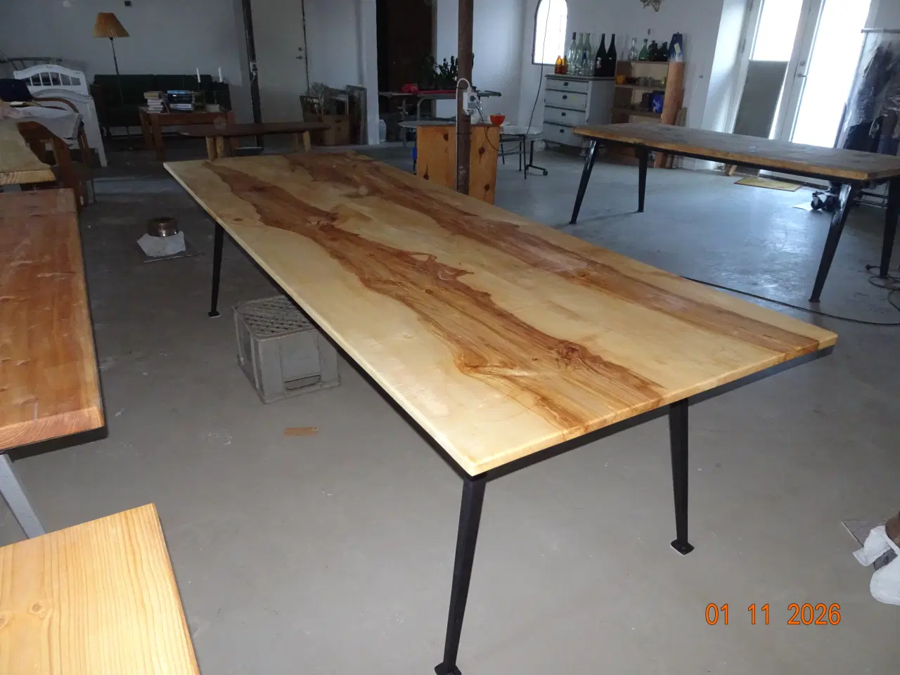 Billede 3 - Spiseborde i naturtræ