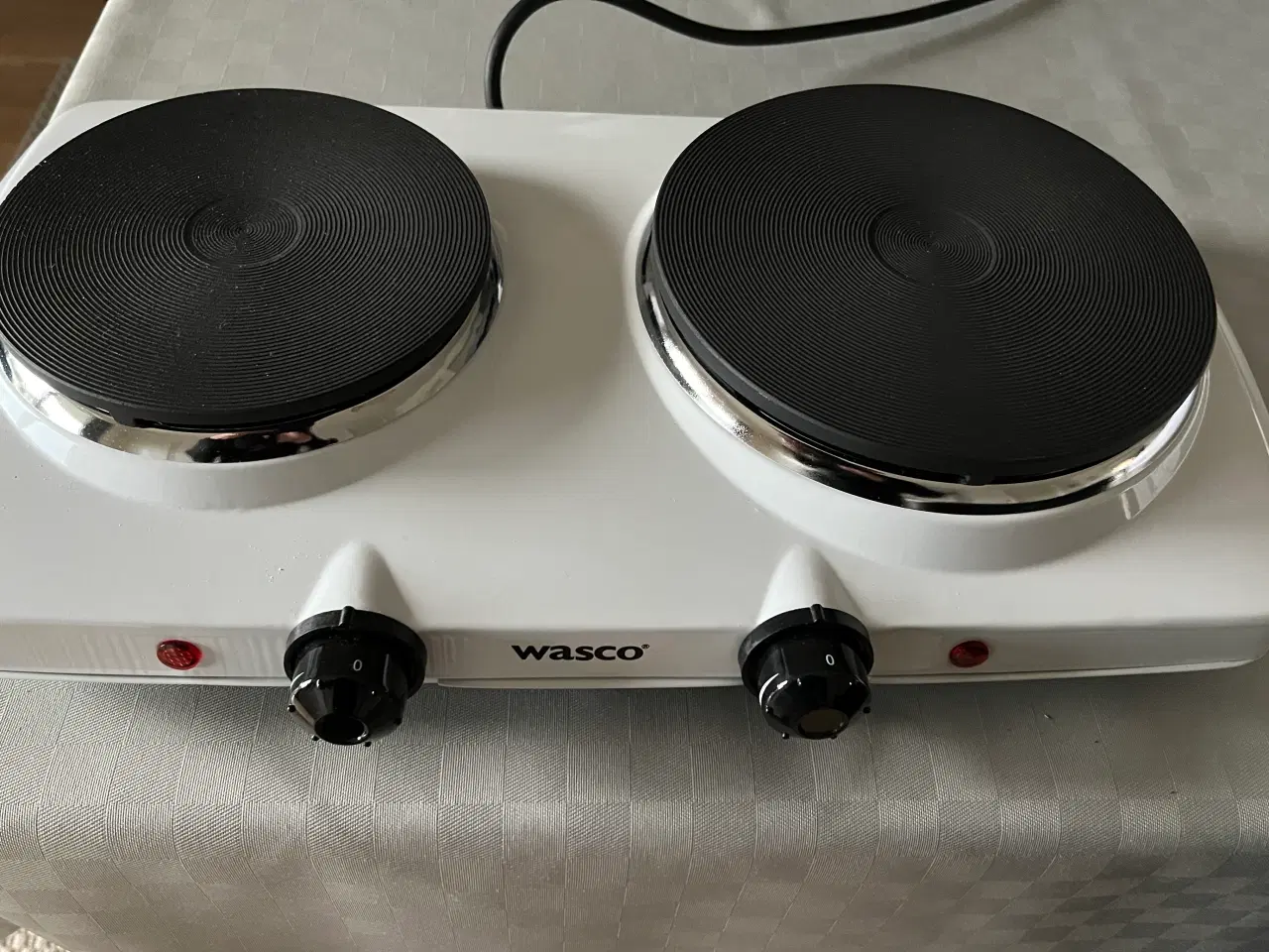 Billede 1 - Elektrisk kogeplade med 2 blus