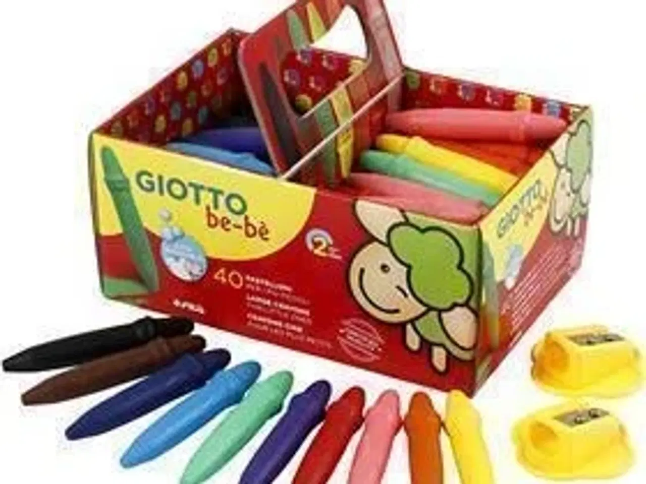 Billede 1 - Brudsikre vokskridt til børn - 40 stk. i høj kvalitet