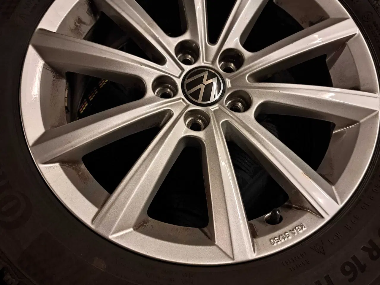 Billede 1 - Vinterhjul til vw 