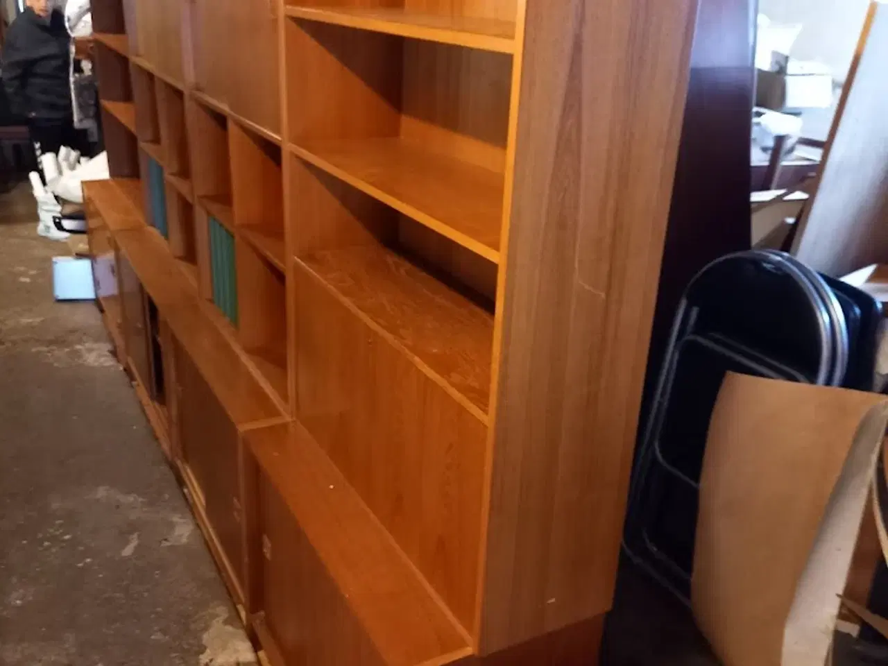 Billede 6 - Teak reol i fire sektioner