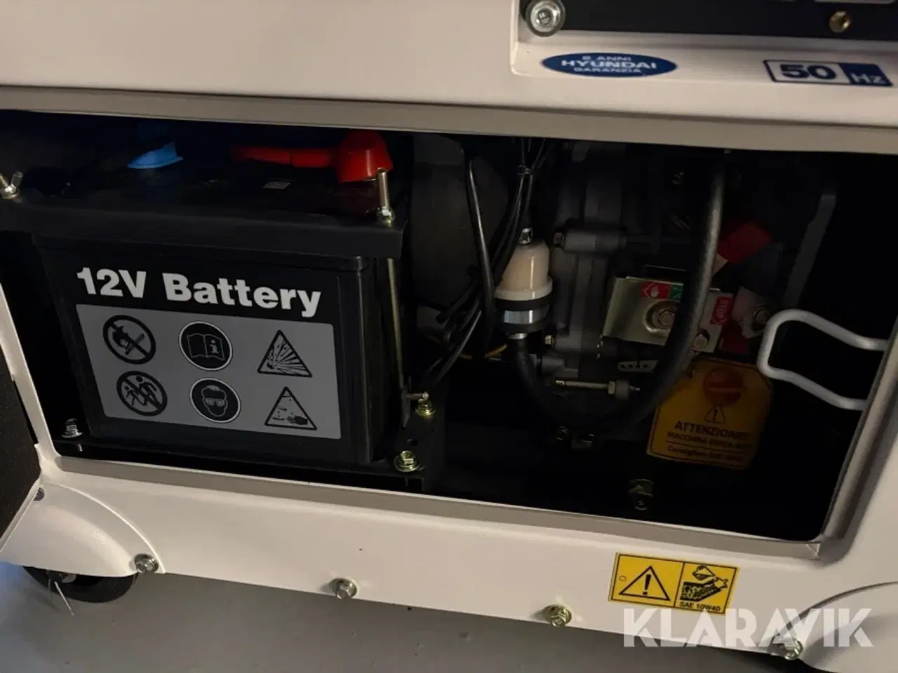 Billede 12 - Generator Hyundai DHY8500SE-T