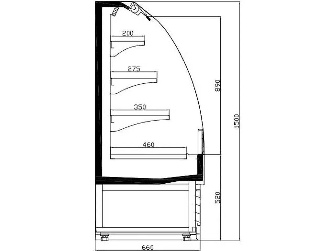 Billede 2 - Combisteel impulskøler – 150 kg