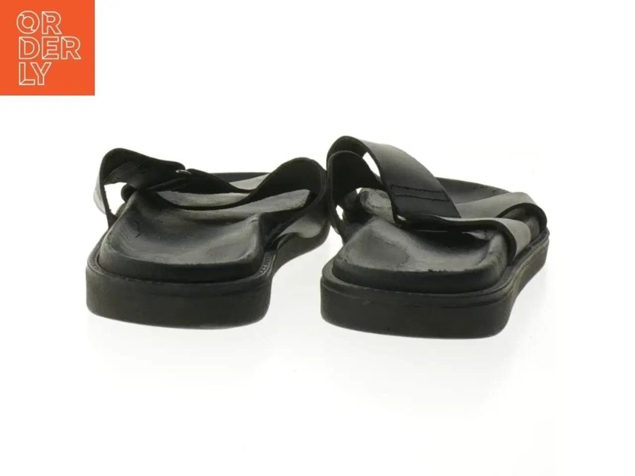 Billede 2 - Sorte sandaler (str. 39 )