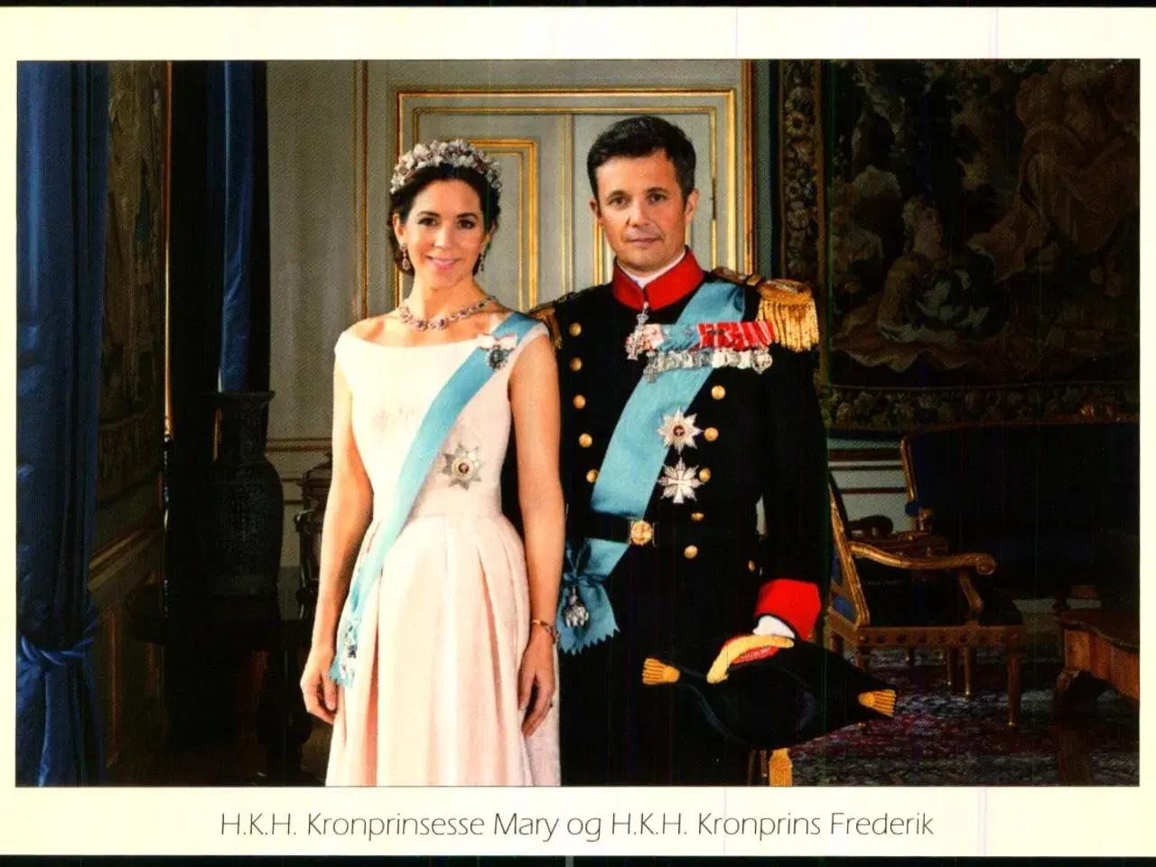 Billede 1 - Kronprinseparret - Trojaborg ROY 02 - Ubrugt