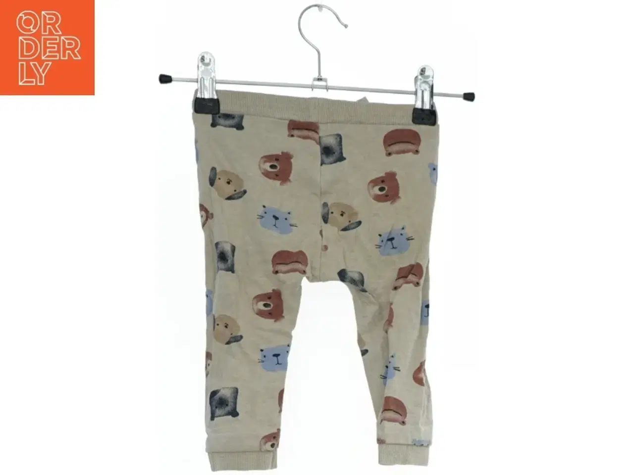 Billede 2 - Børnebukser med dyreprint fra Name It (str. 68)