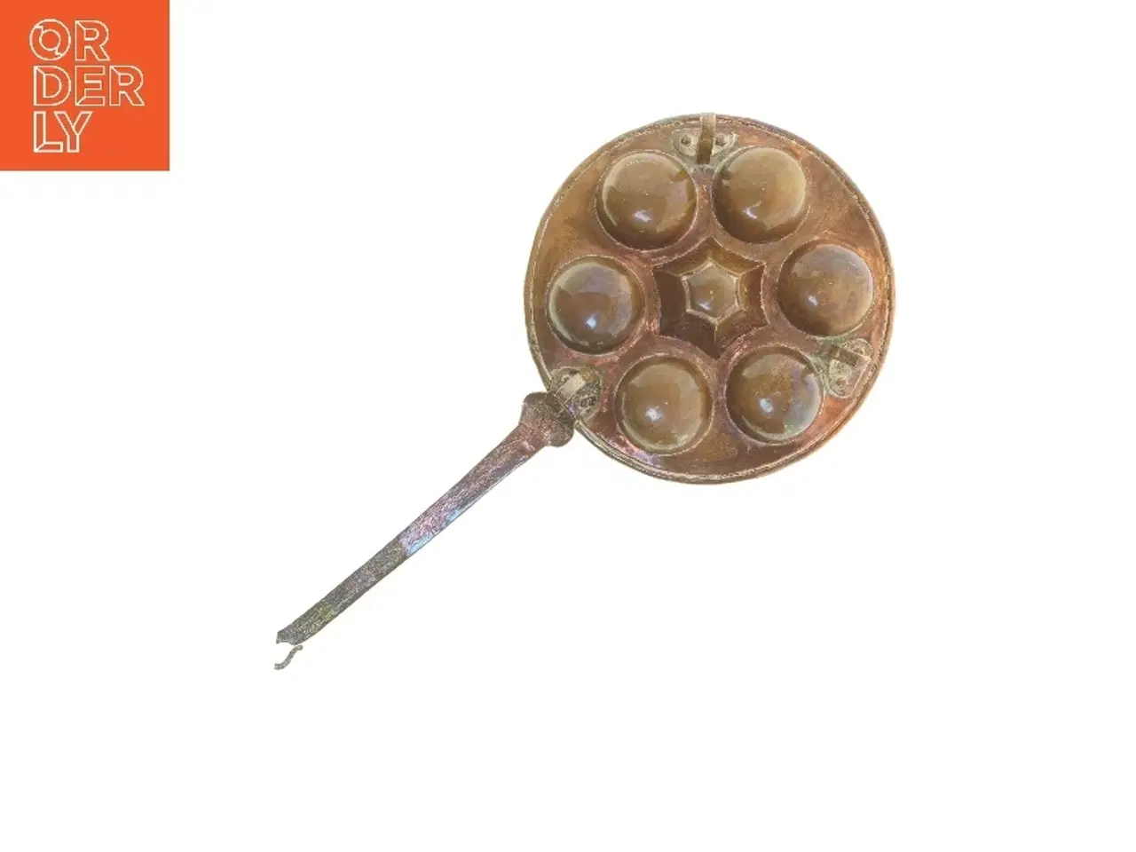 Billede 4 - Gammel æbleskivepande (str. Ø 30 cm)