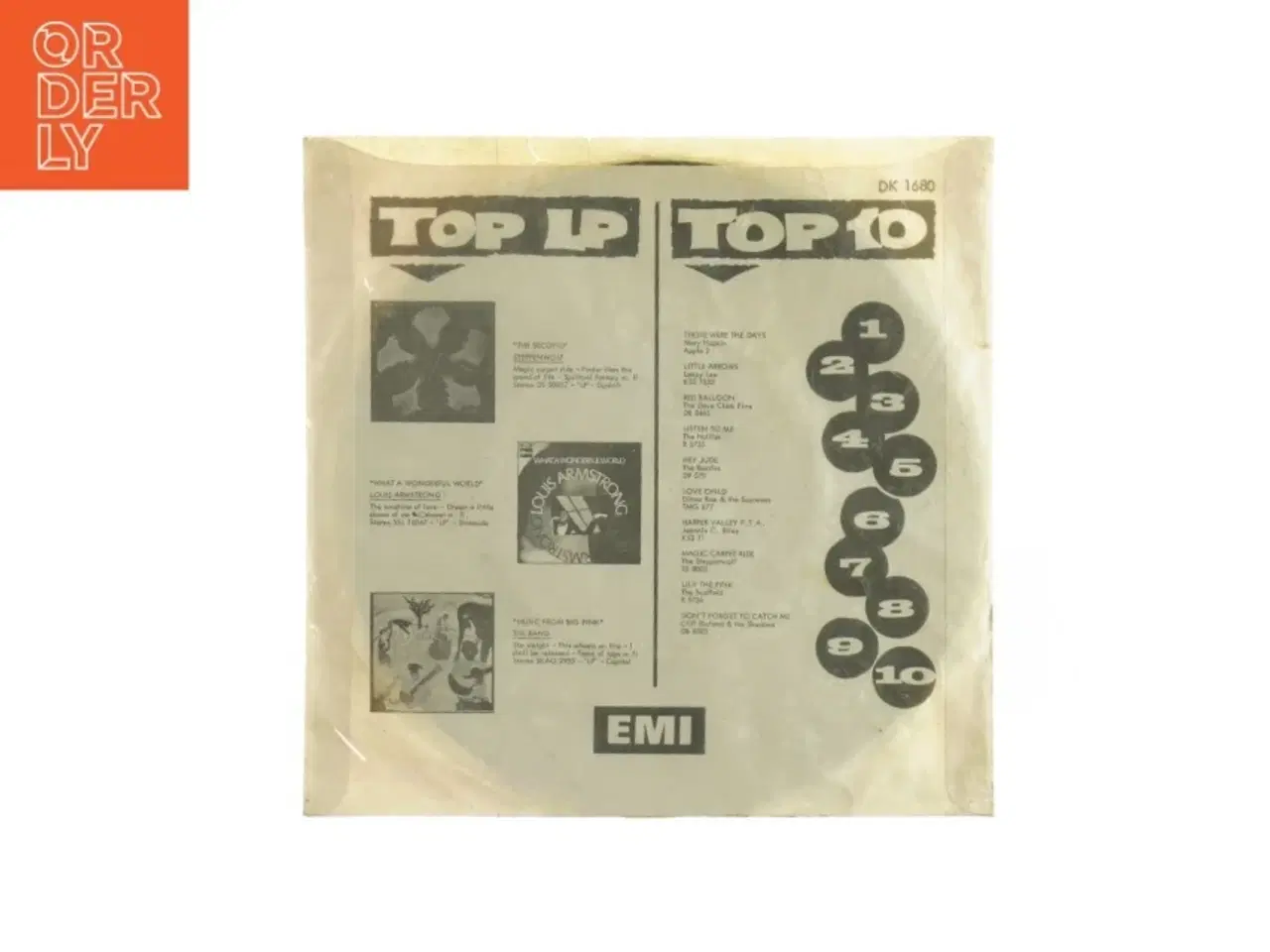 Billede 2 - Lonely to long vinylplade