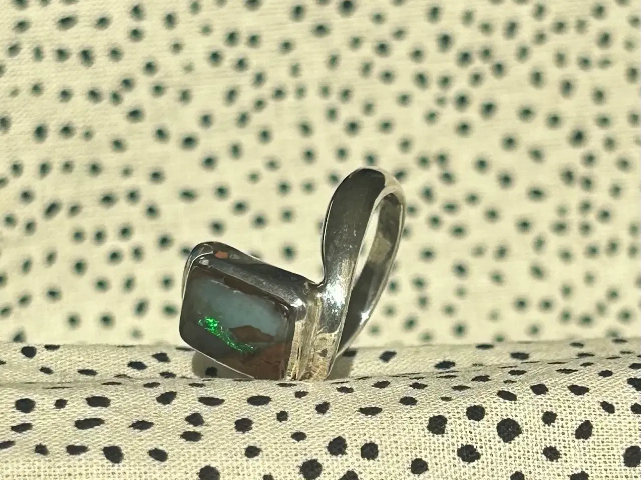 Billede 2 - Opal sølvring 