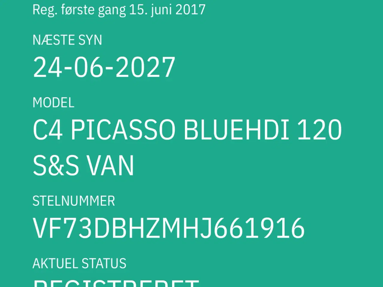 Billede 10 - Citroen c4 Picasso van 6/2017