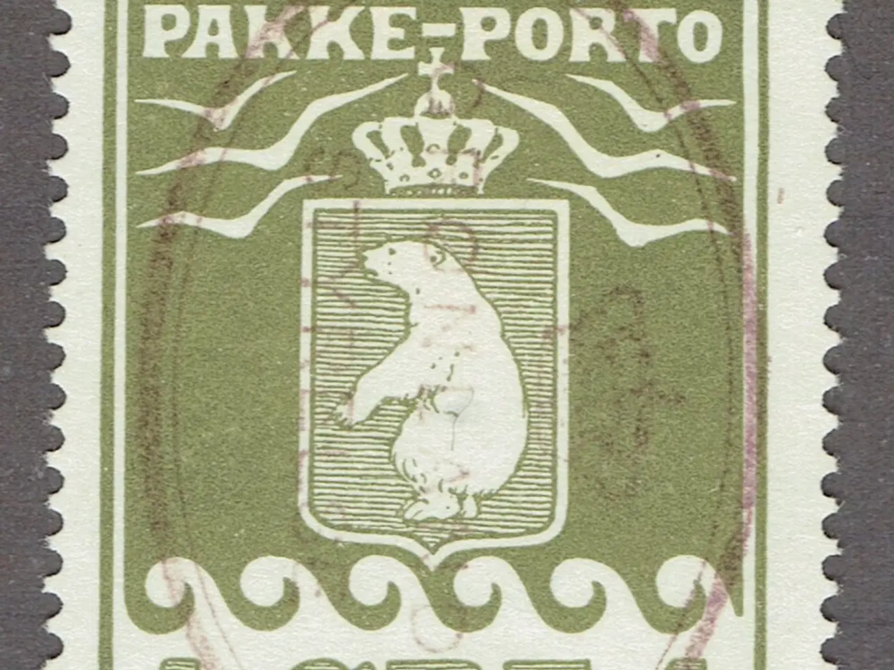 Billede 1 - Frimærker, Grønland pakkeporto