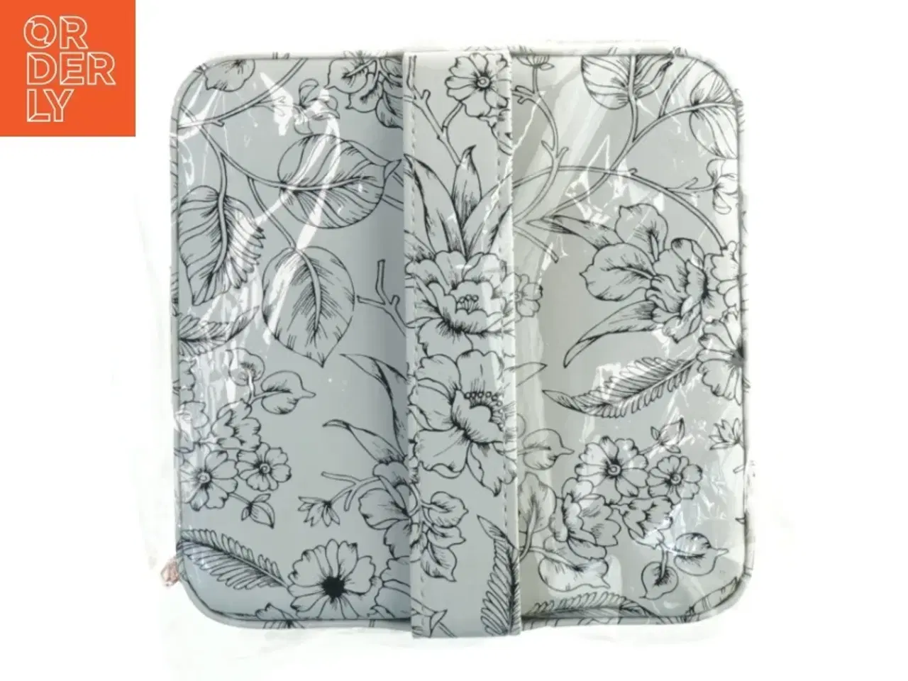 Billede 2 - doTERRA olieopbevaring med blomsterprint (str. 15x15x10 cm)