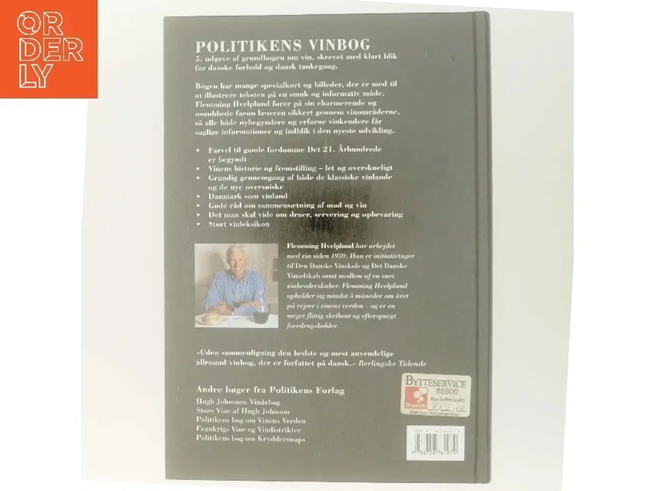 Billede 3 - Politikens vinbog af Flemming Hvelplund (Bog)