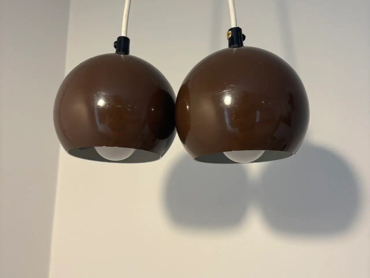 Billede 4 - Retro kugle væglamper m magnet 