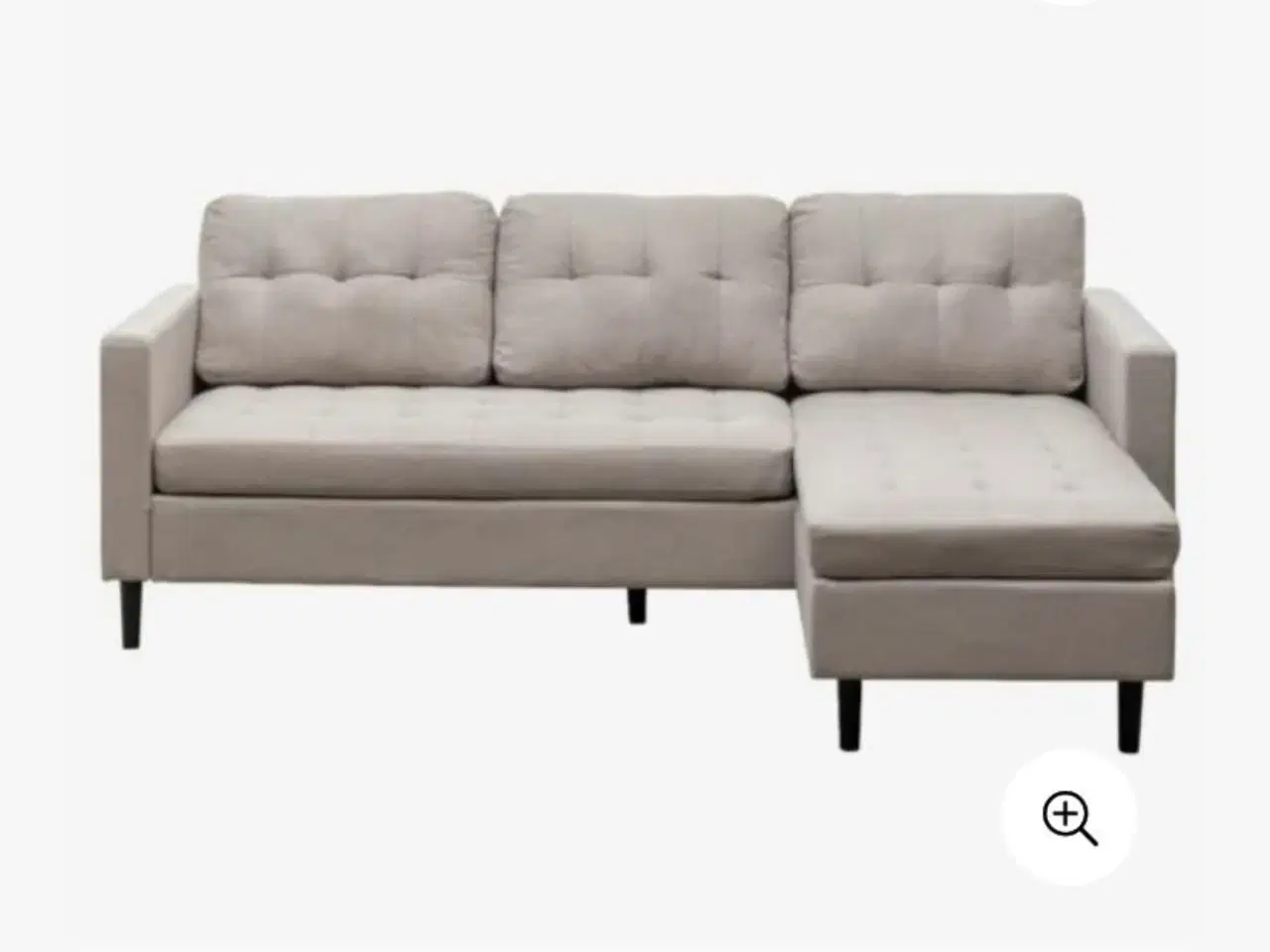 Billede 7 - Sofa med vendbar chaiselong 