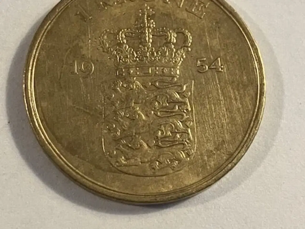 Billede 1 - 1 Krone 1954 Danmark