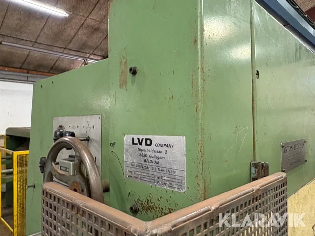 Billede 7 - Hydraulisk pladebukker LVD PP 50/25-30