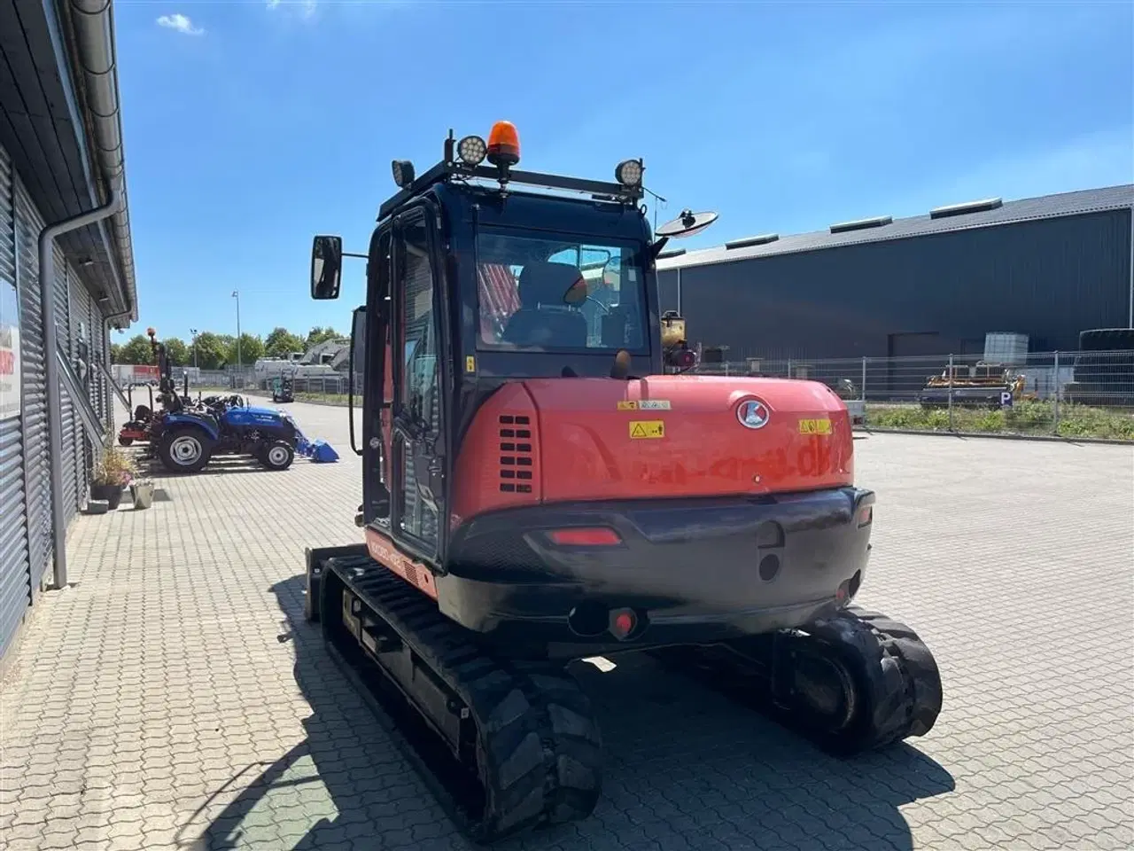 Billede 15 - Kubota KX080-4 Rotortilt, Centralsmørring og 3D Maskinstyring GPS