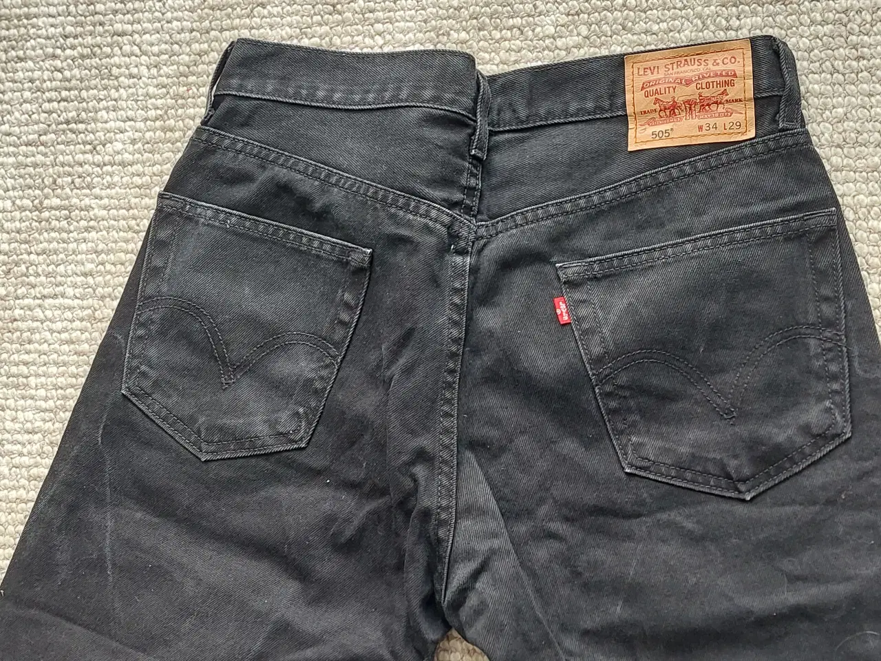 Billede 2 - Levis cowboybukser sorte 