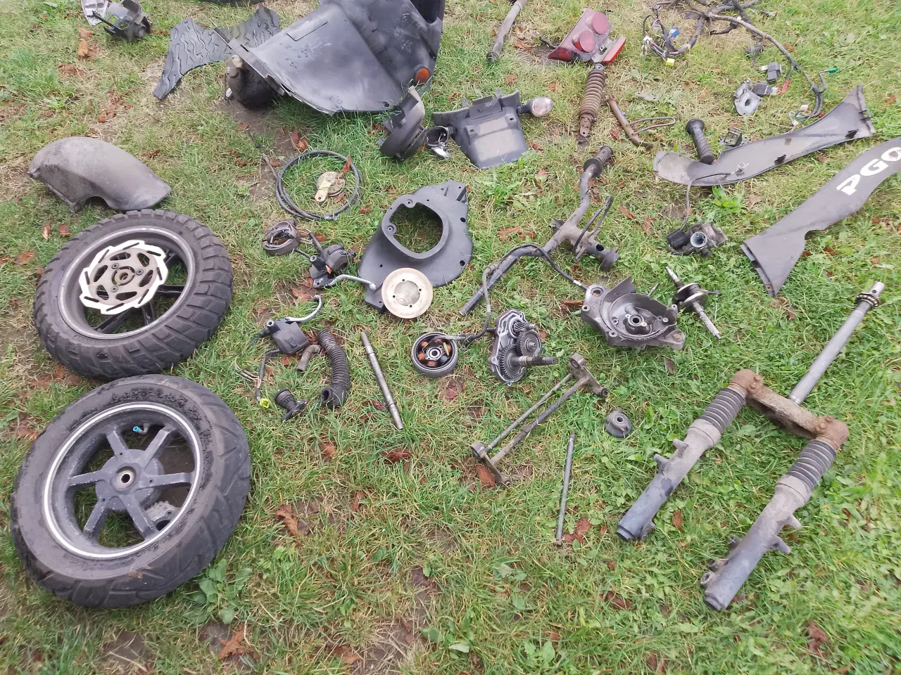Billede 2 - Dele til pgo dr.big/T-tex/tr3