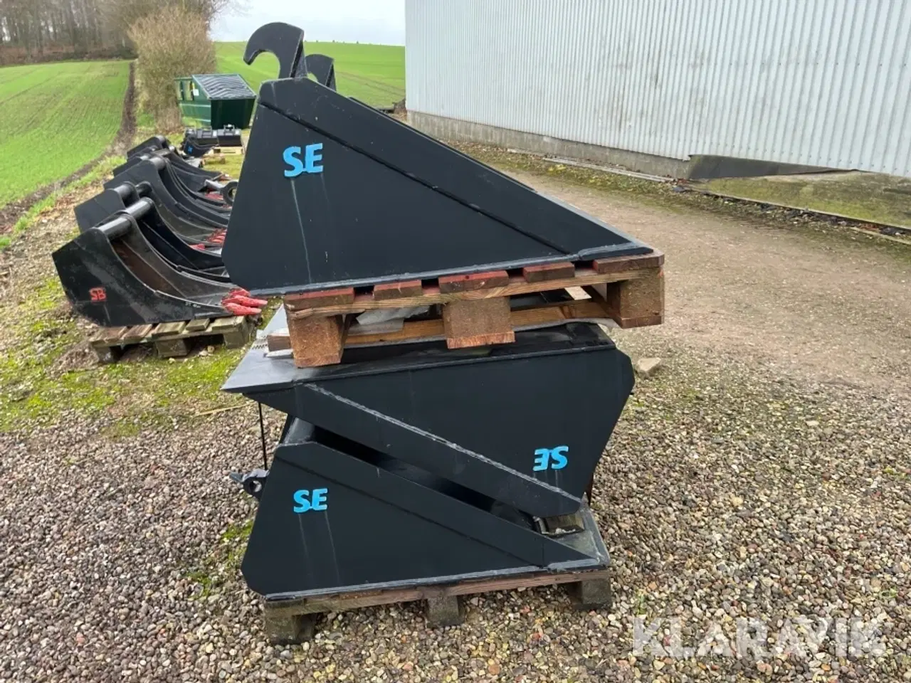 Billede 8 - Skovle 3 styk SE Equipment sweden