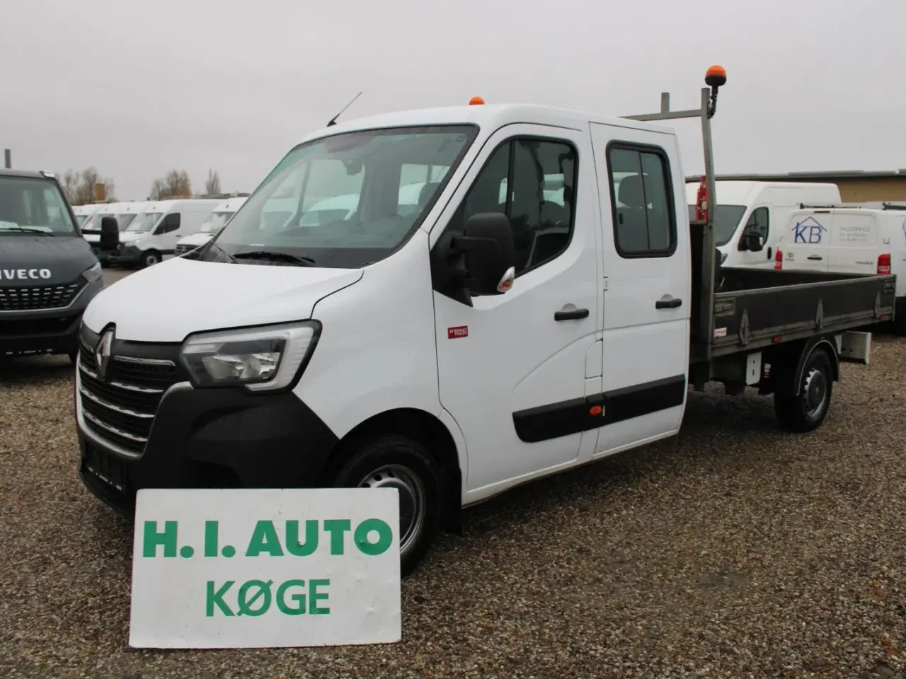 Billede 1 - Renault Master IV T35 2,3 dCi 180 L3 Mandskabsvogn m/lad