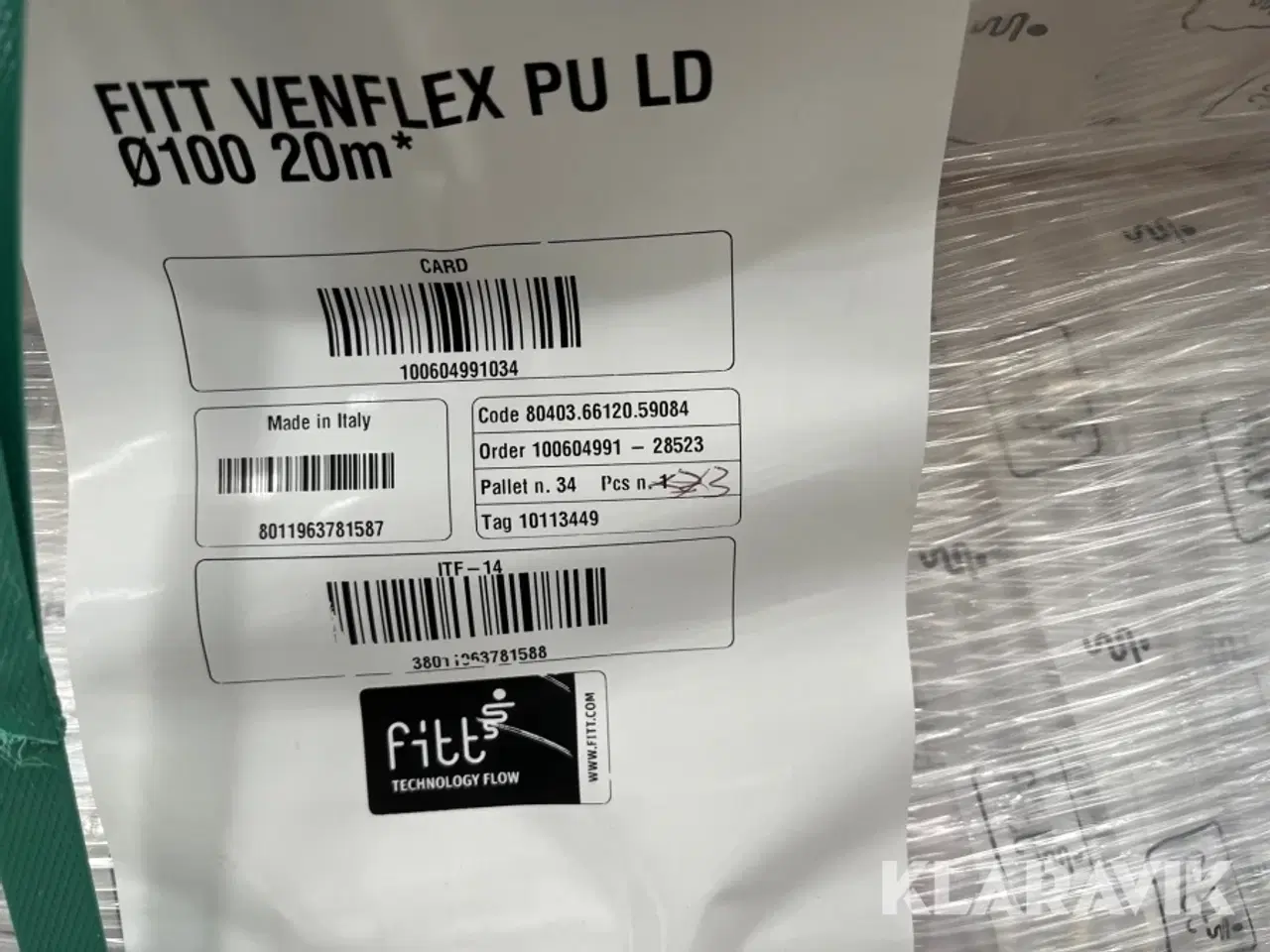 Billede 12 - Slanger Fitt Venflex PU LF Ø100 - 3x20 meter