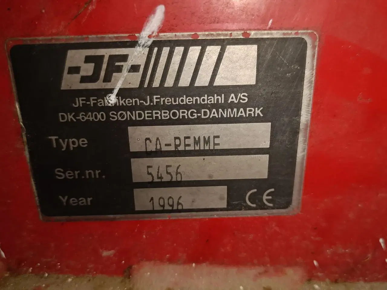 Billede 7 - JF AV3 Aflæsser vogn, JF AV 3 (momsfri)
