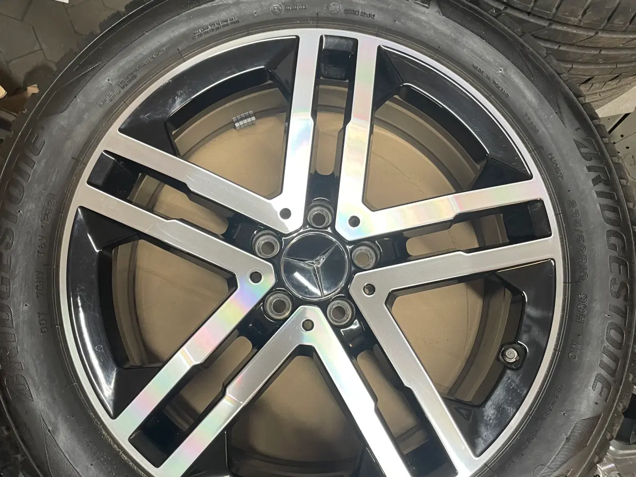 Billede 2 - 19” Org Mercedes vinterhjul 