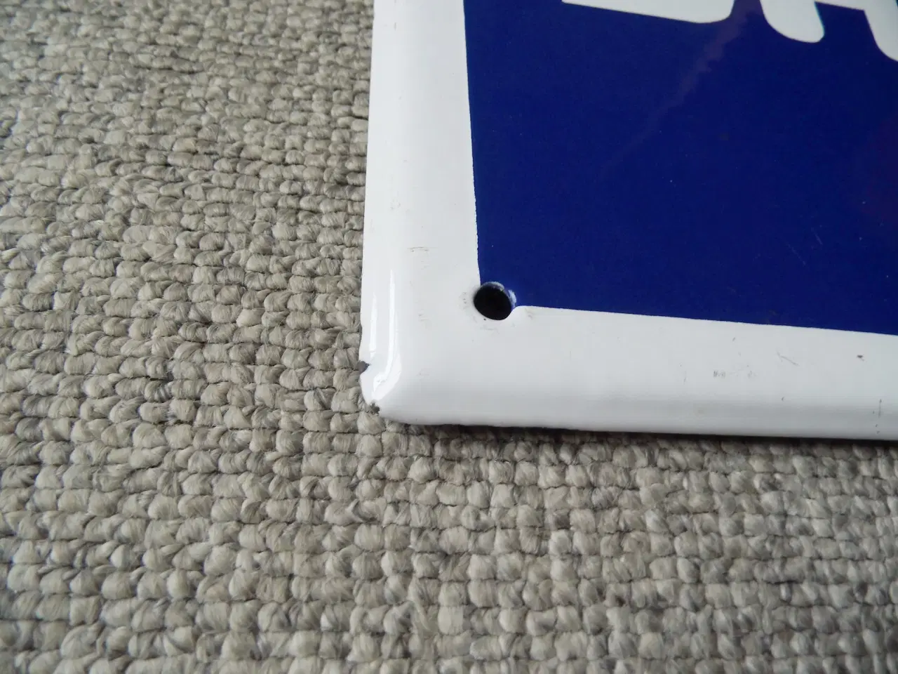 Billede 2 - DANSK BRIE emaljeskilt