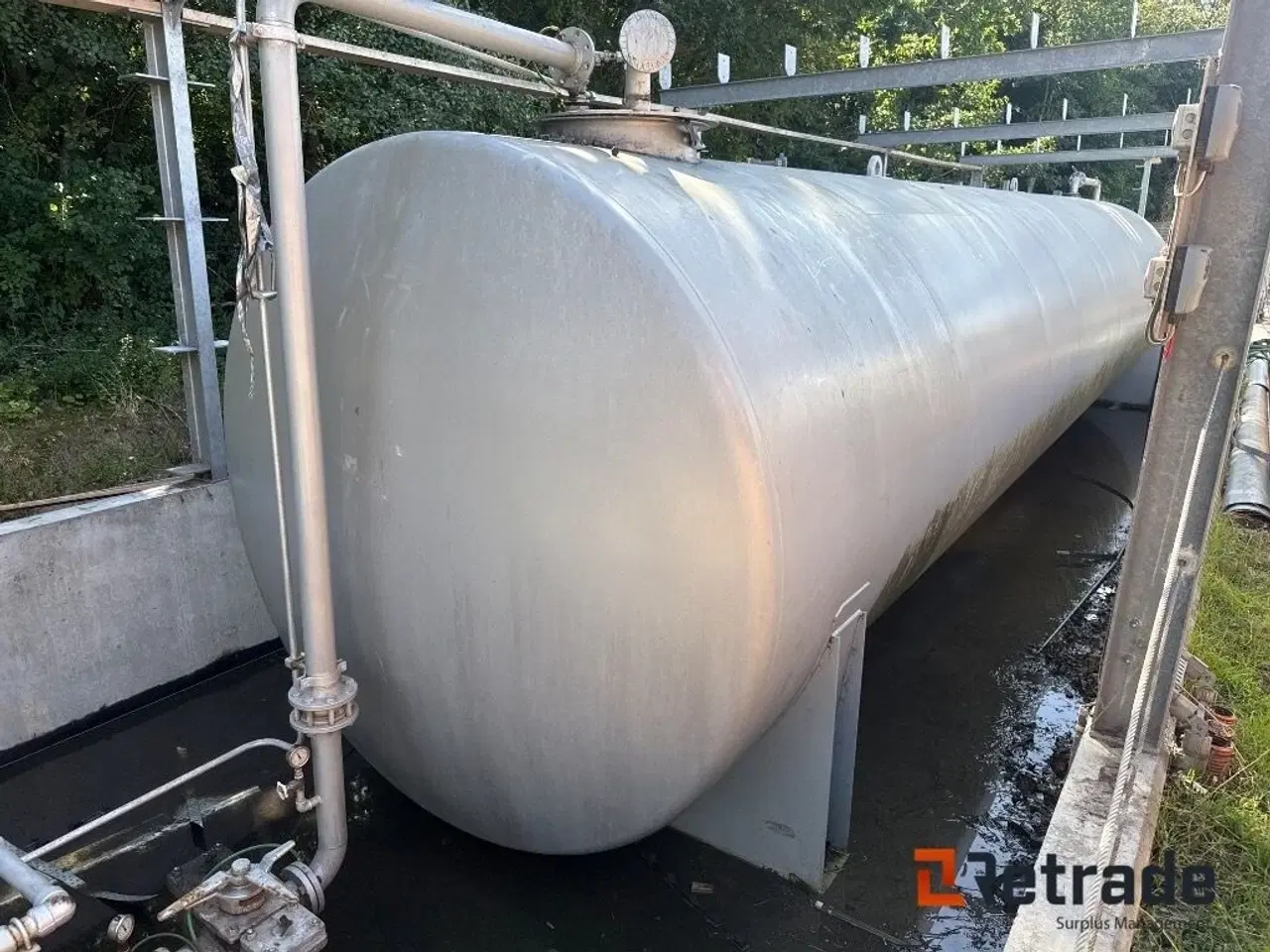 Billede 2 - - - - 60 m3 stationær dieseltank