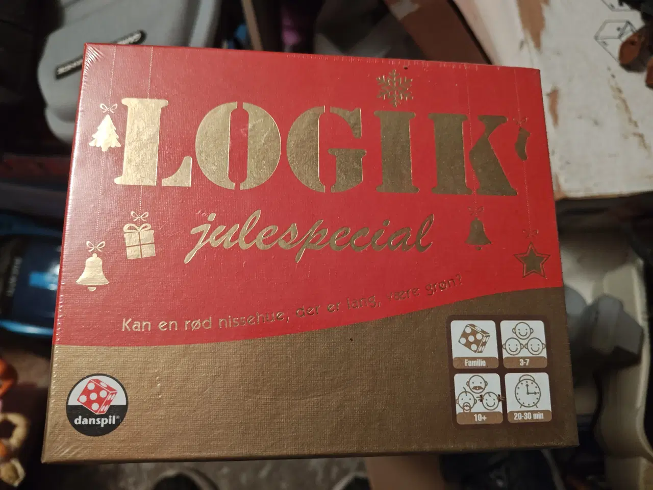 Billede 1 - UBRUGT Logik Julespecial Brætspil Jule special