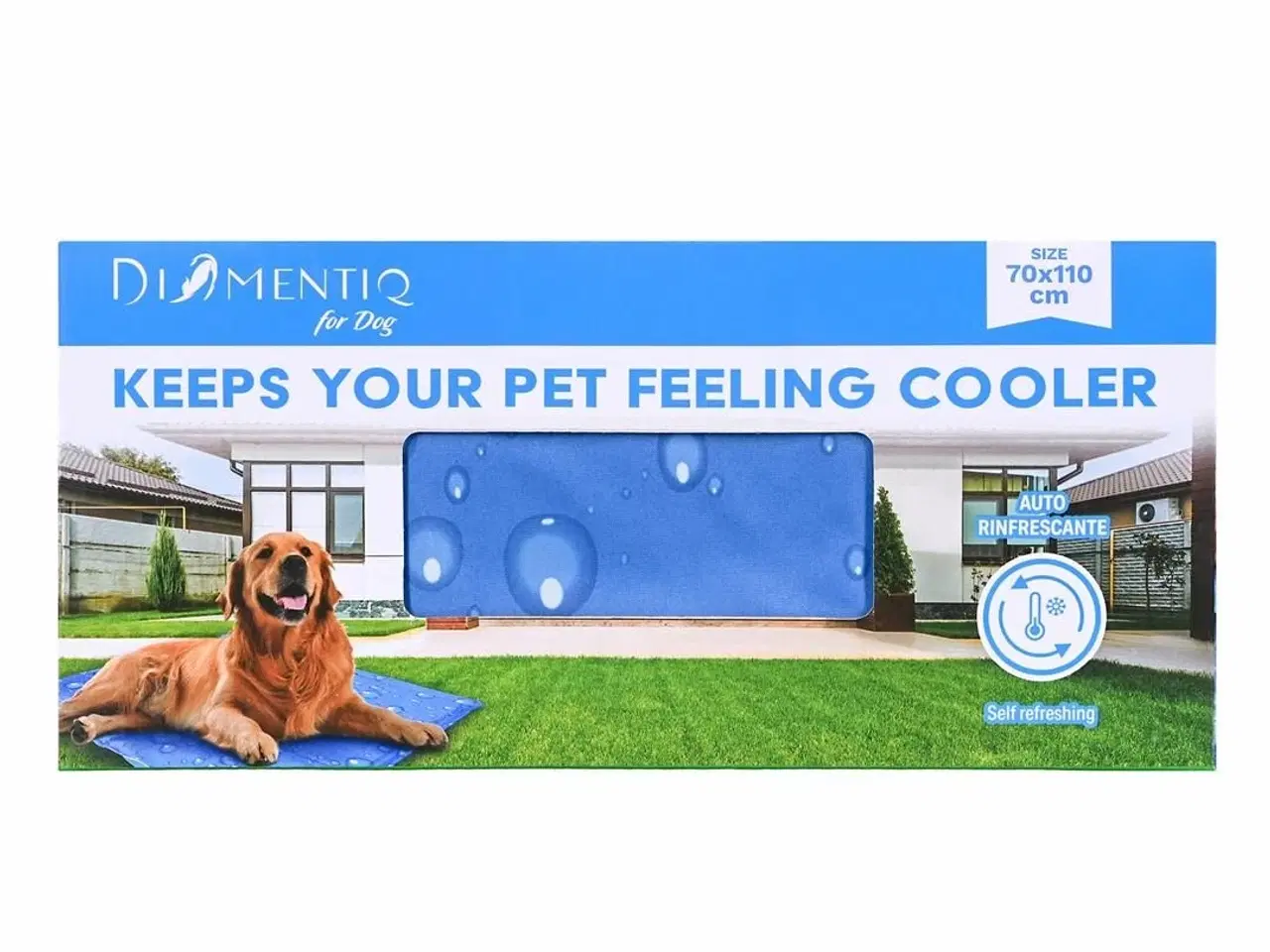 Billede 5 - Kølemåtte til kæledyr DIAMENTIQ – 70 × 110 cm