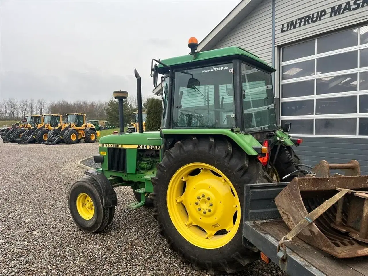 Billede 3 - John Deere 2140 SG2 Med næsten nye bagdæk