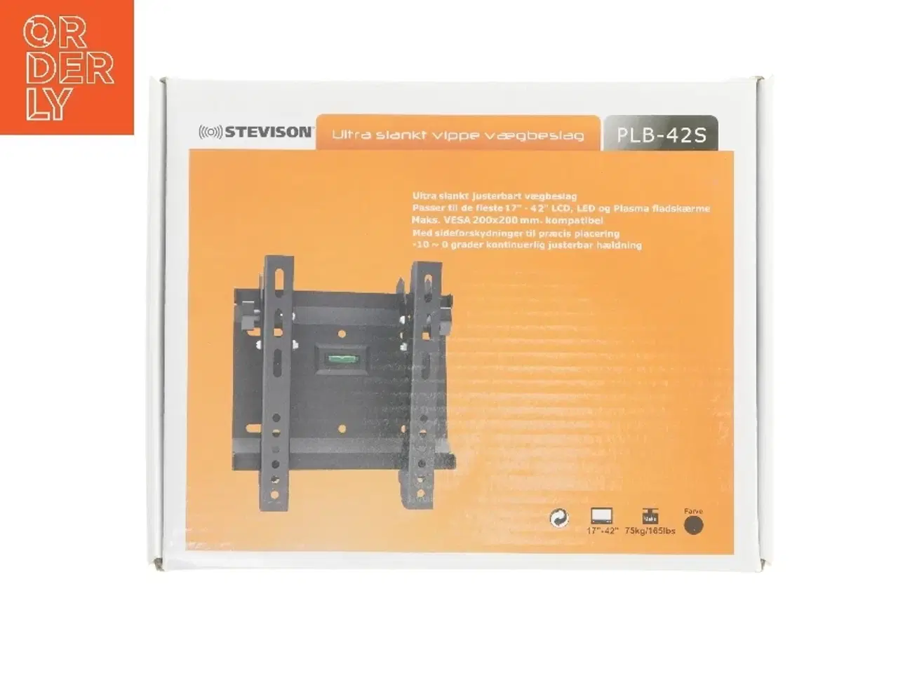 Billede 1 - Vesa justerbart vægbeslag fra Stevison (str. 22x11,5 cm)