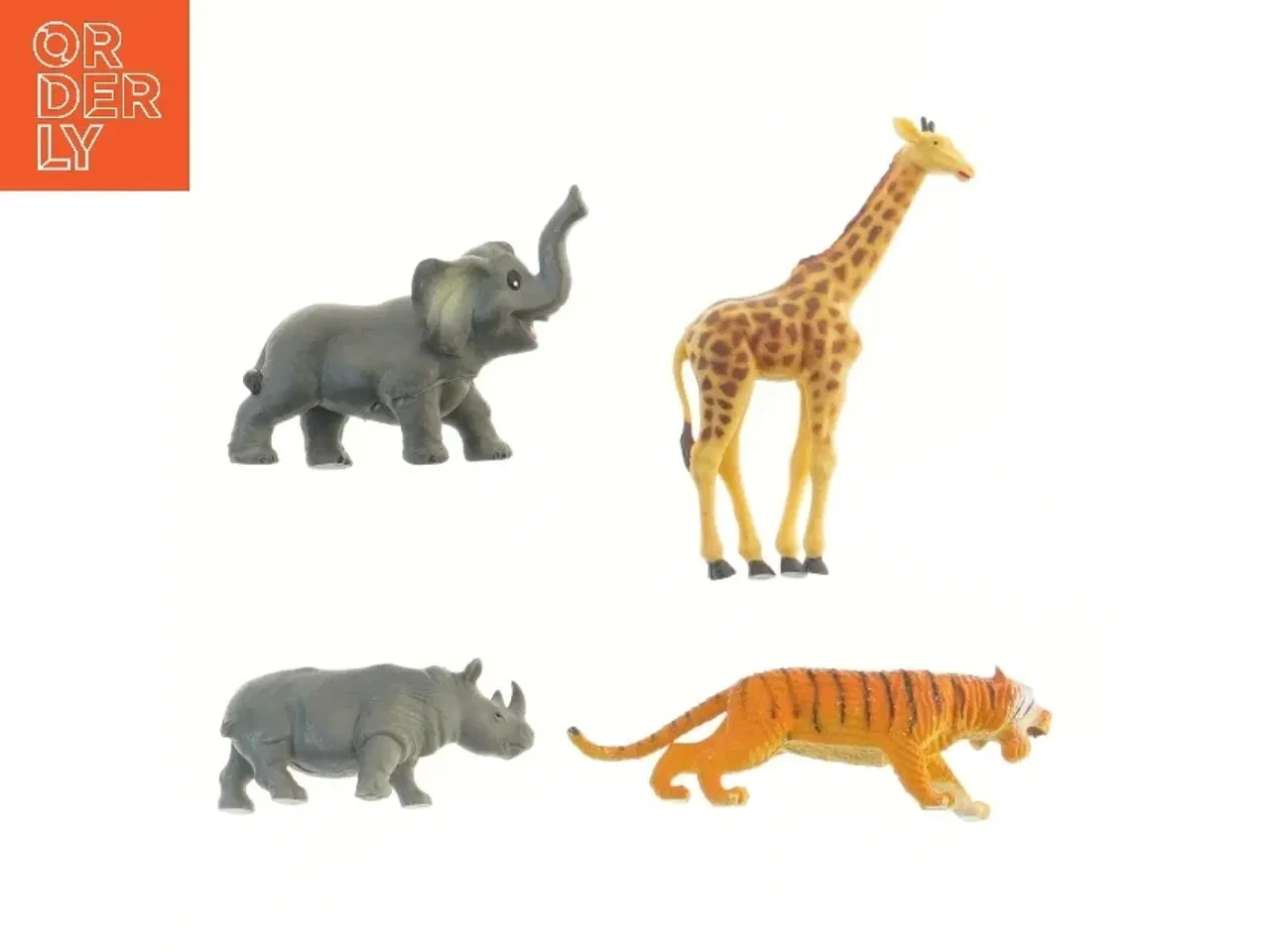 Billede 1 - Sæt af dyrefigurer (str. 4 stk 11 cm)