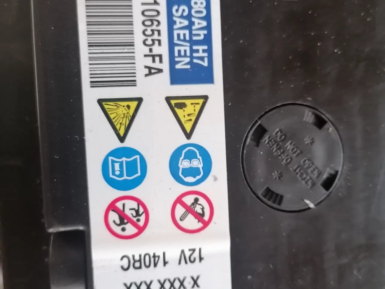 Billede 6 - startbatteri 80ah 800 amp