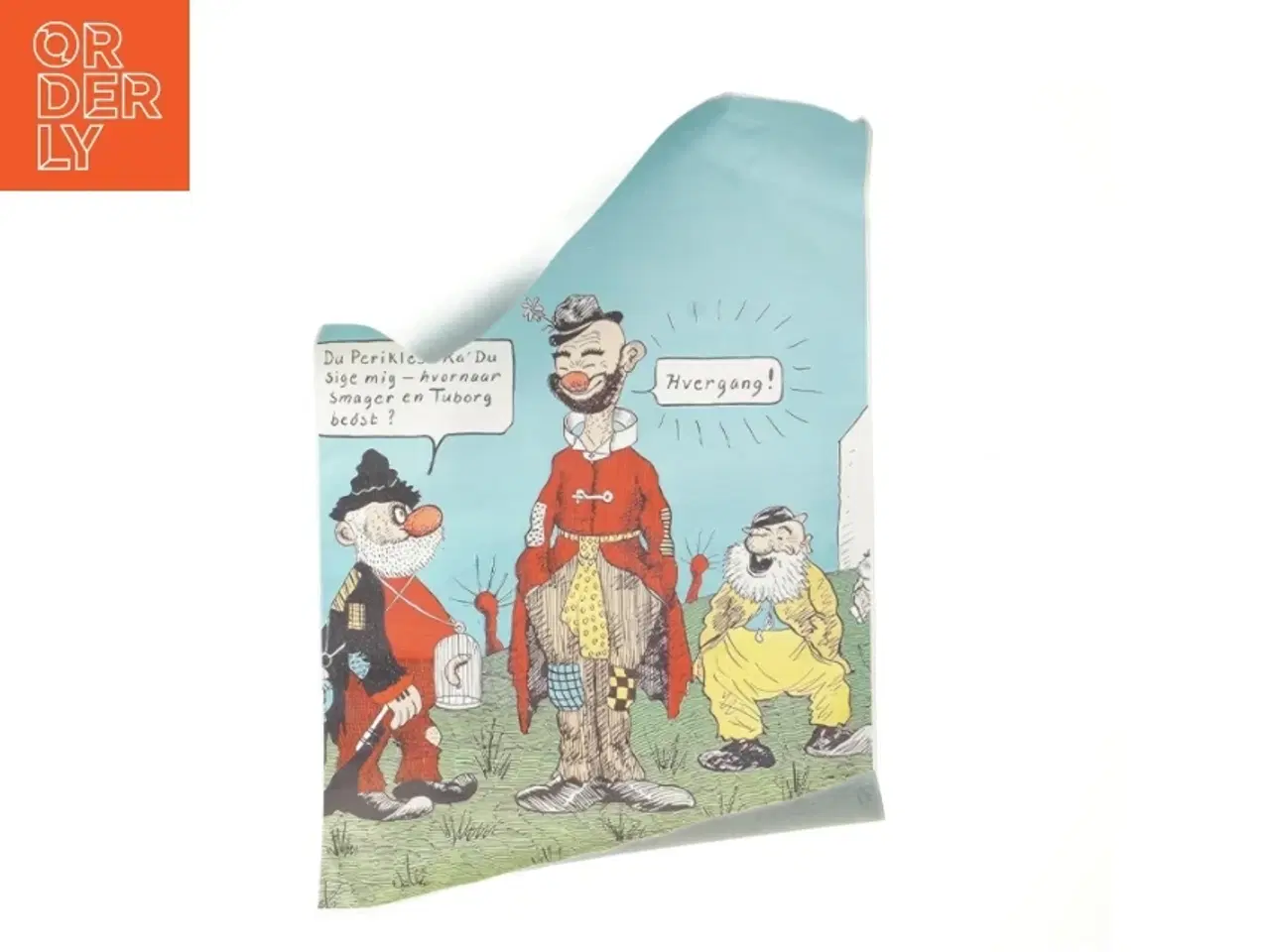 Billede 1 - Tegneserie plakat (str. 45x30 cm) (Bog)