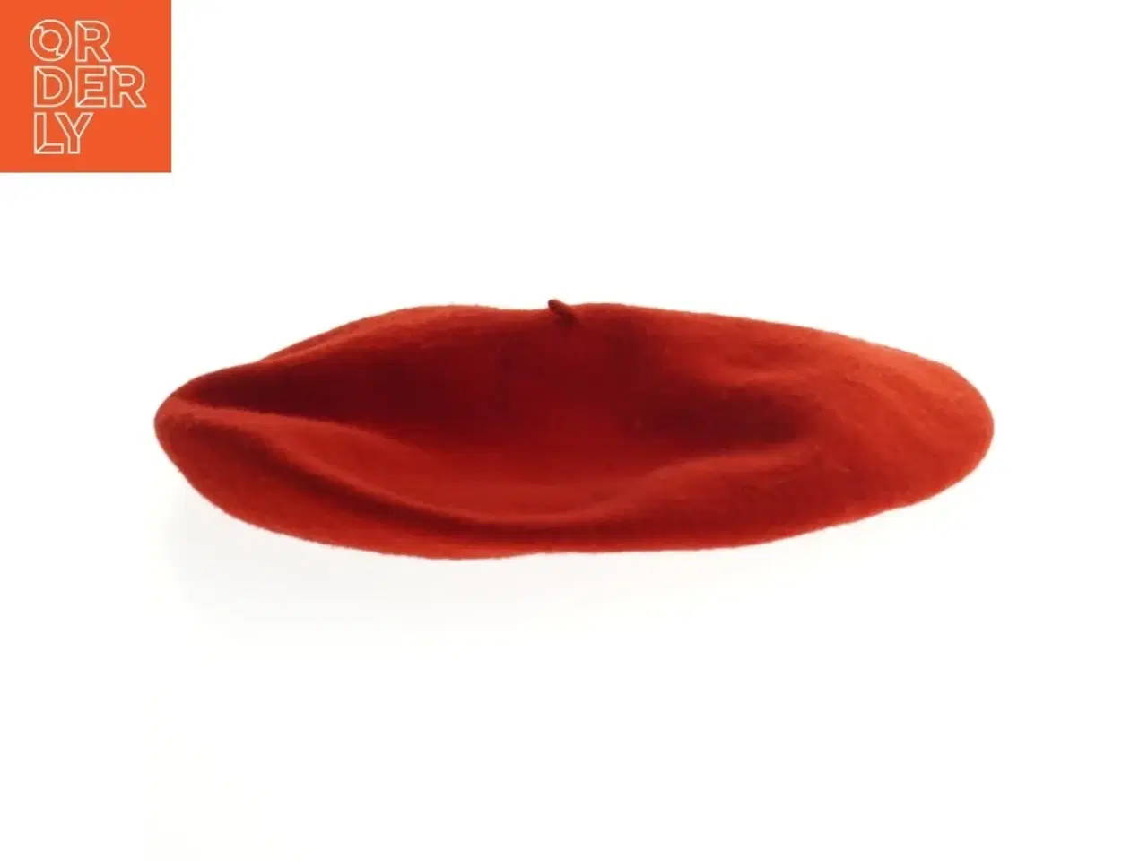 Billede 2 - Rød baret hat (str. Ø 20 cm)