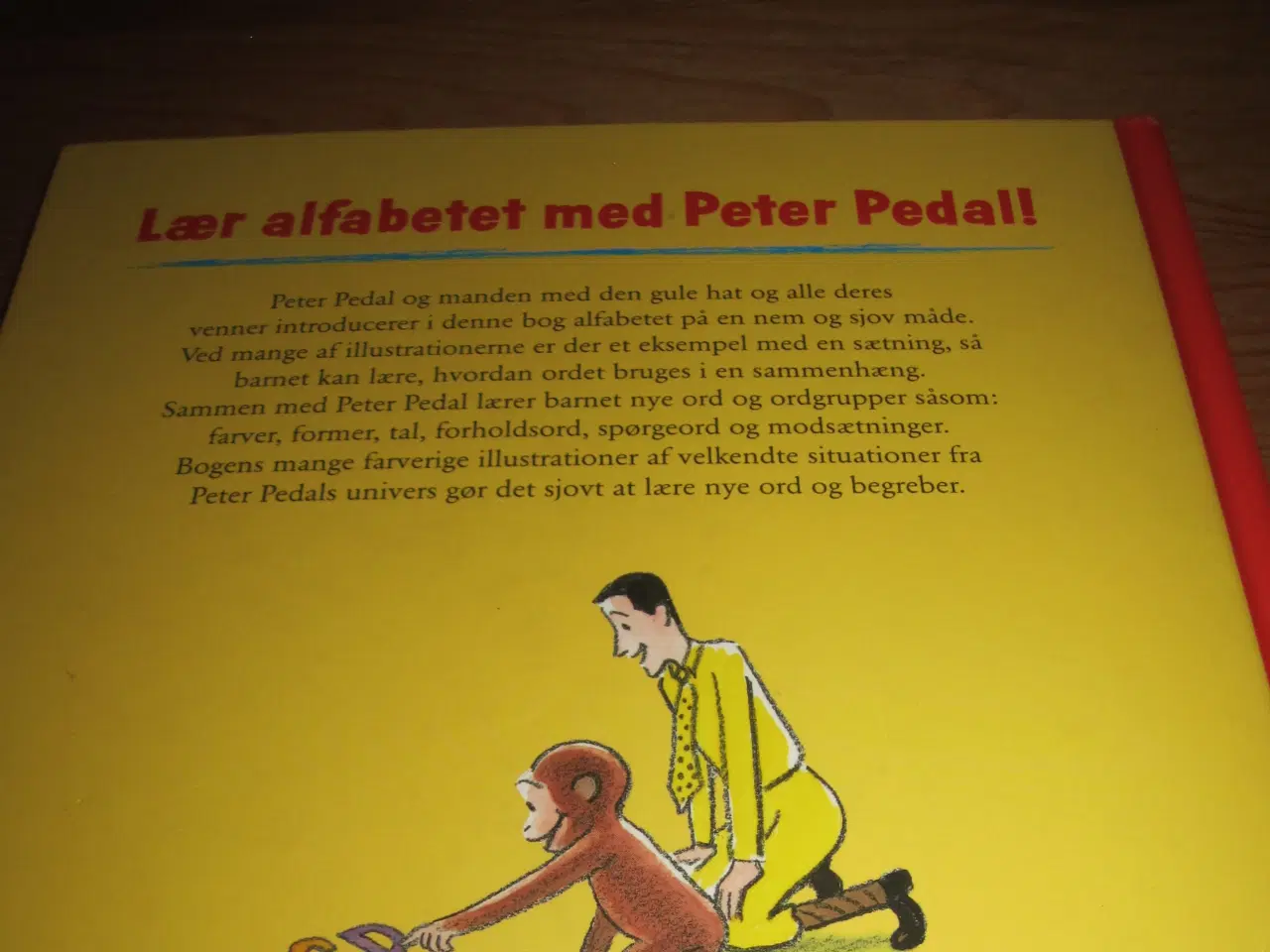 Billede 5 - PETER PEDALS. Alfabetbog.
