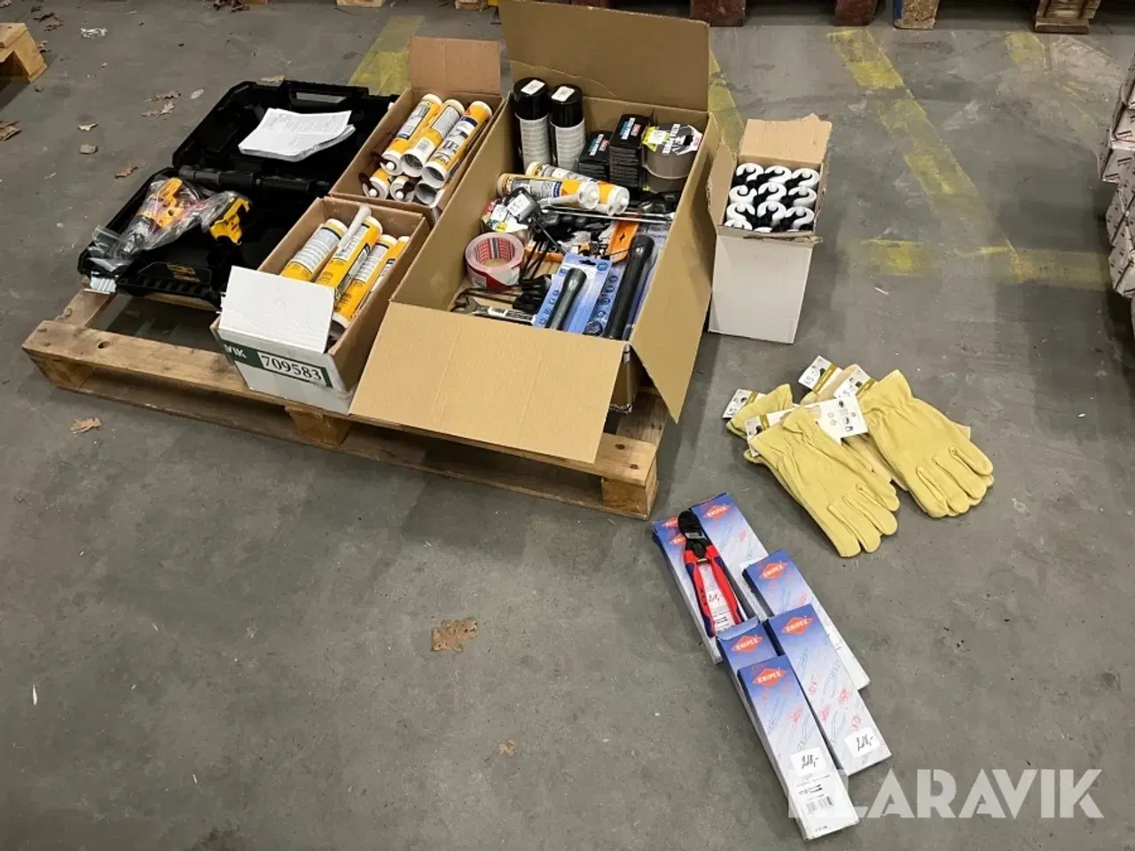 Billede 1 - Blandet lot med værktøj Dewalt/knipex/sika/phillips