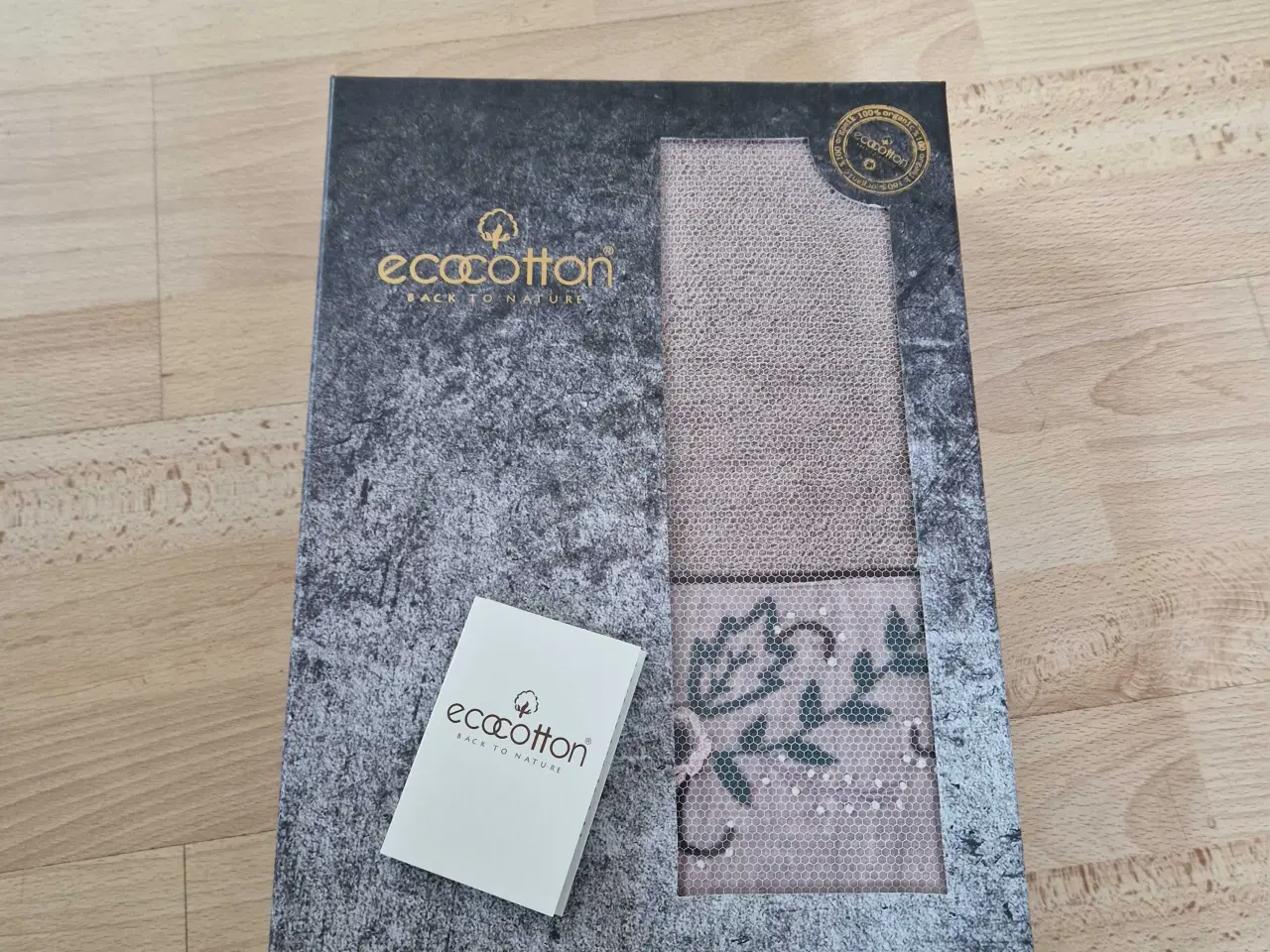 Billede 6 - Flot nyt økologisk økologisk håndklædesæt 