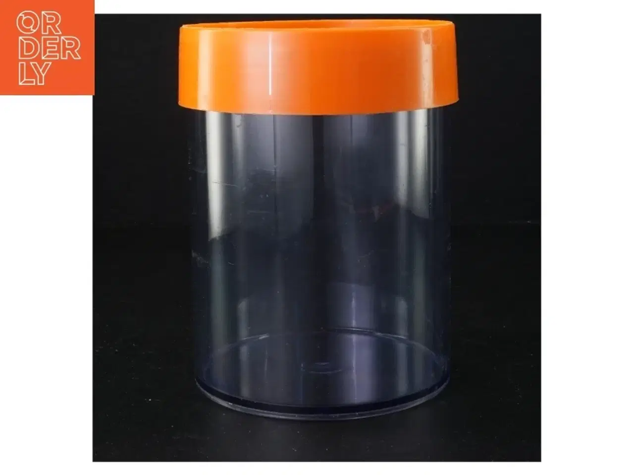 Billede 1 - Orange låg til opbevaringsbeholder