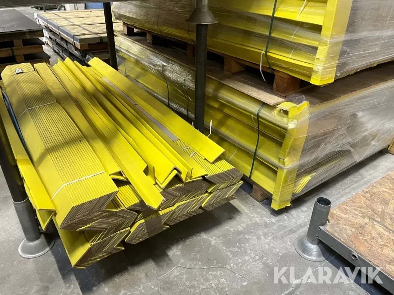 Billede 11 - Pap afskærmninger / hjørneprofiler 6 paller