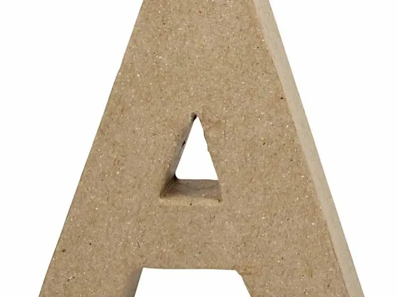 Billede 1 - Bogstav, A, H: 10 cm, B: 9,5 cm, tykkelse 1,7 cm, 1 stk.