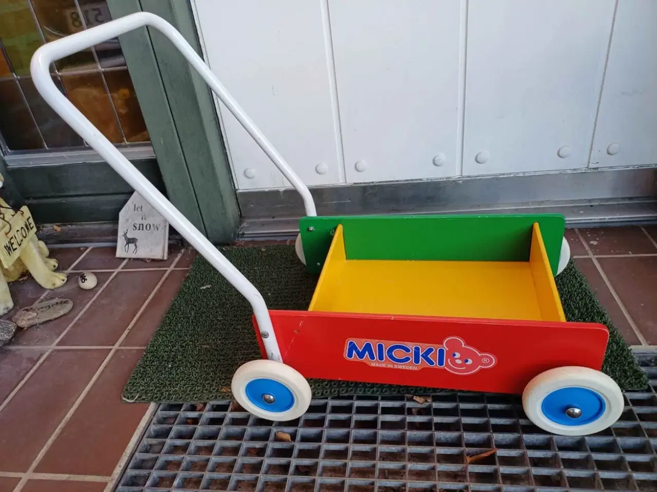 Billede 2 - Cykel 16” og gå vogn 