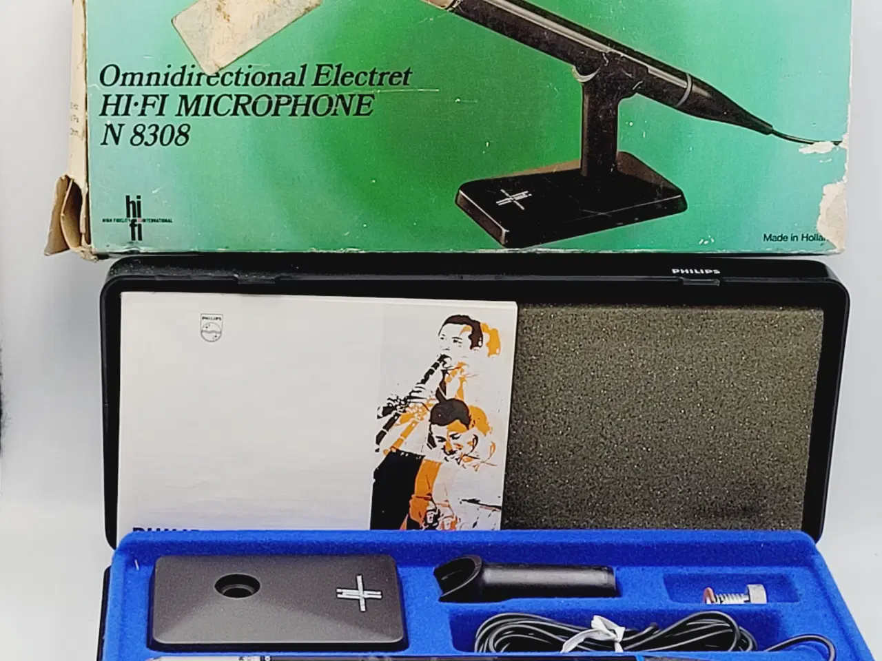 Billede 1 - ⭐️· Retro Lydklassiker: Philips Hi-Fi Mikrofon