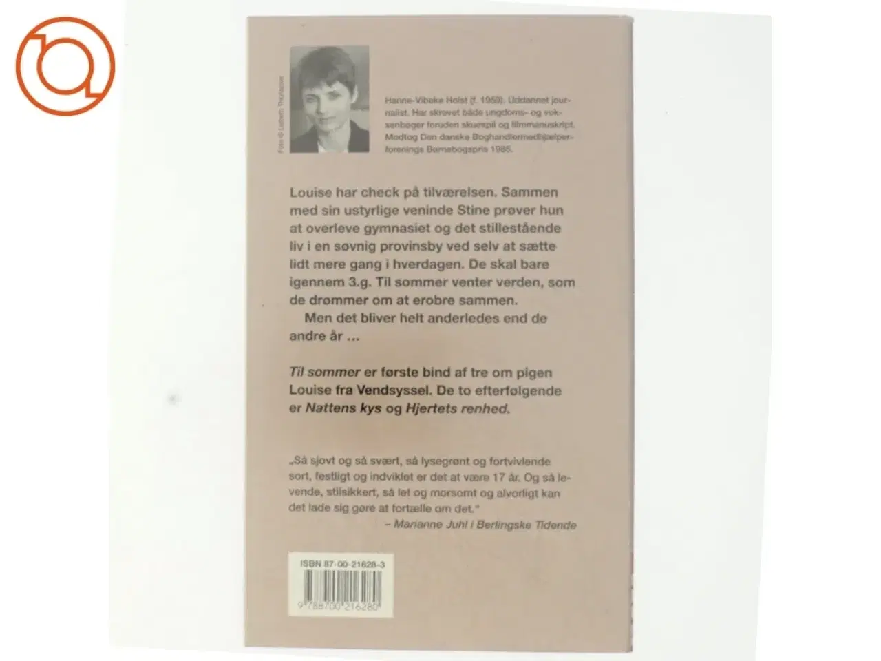 Billede 3 - Til sommer af Hanne-Vibeke Holst (Bog)