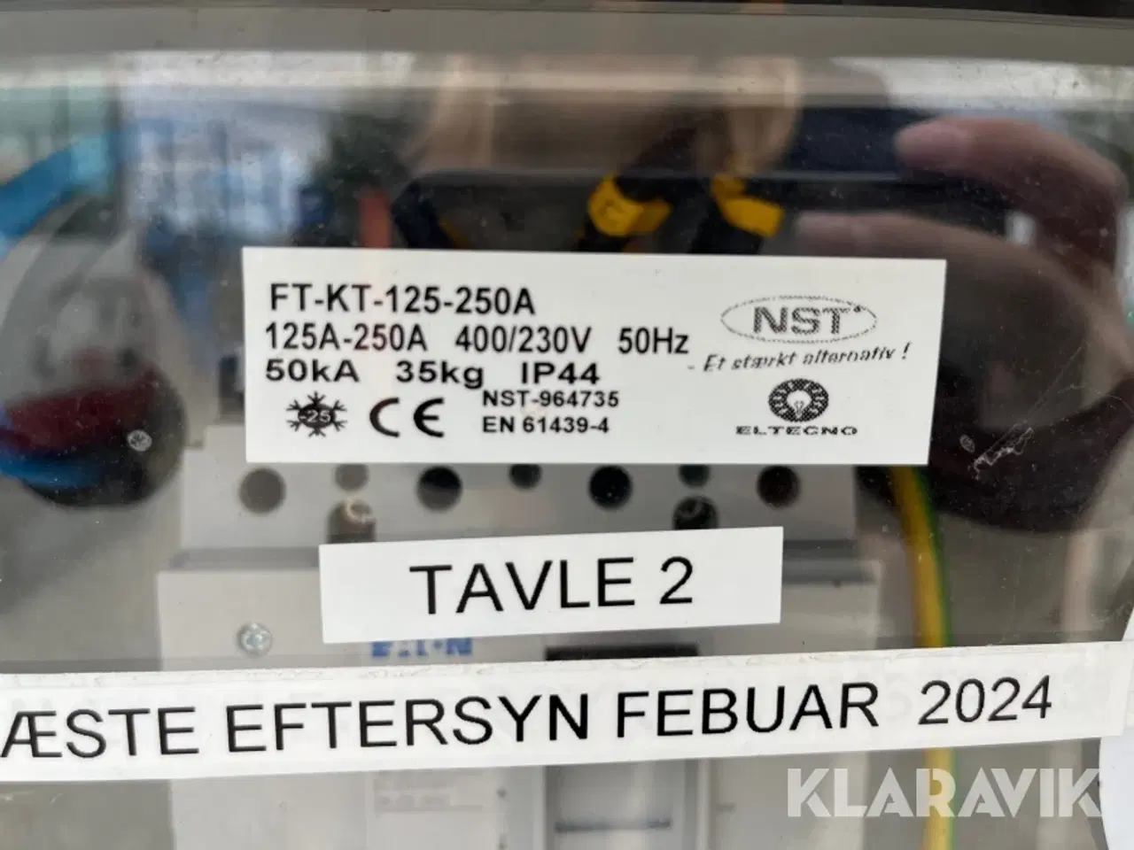 Billede 10 - Byggestrømstavler NST - 2 styk