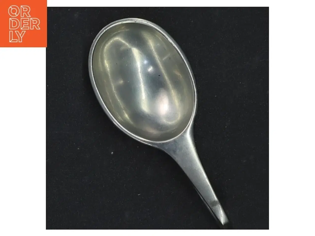 Billede 3 - Tin bjesk snaps ske (str. 10 x 4 cm)